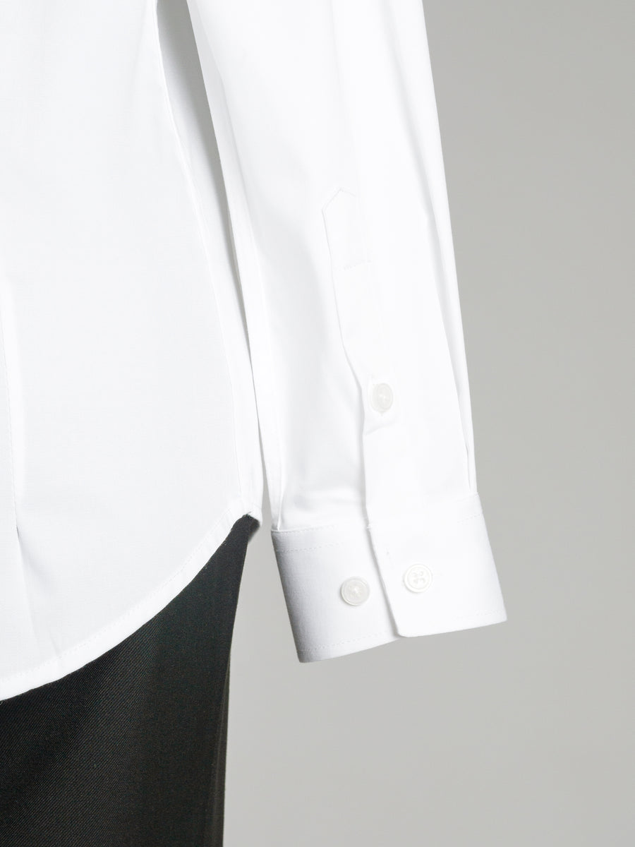 Rocco-Formal-Shirt-White-Sleeve2 - Zeve