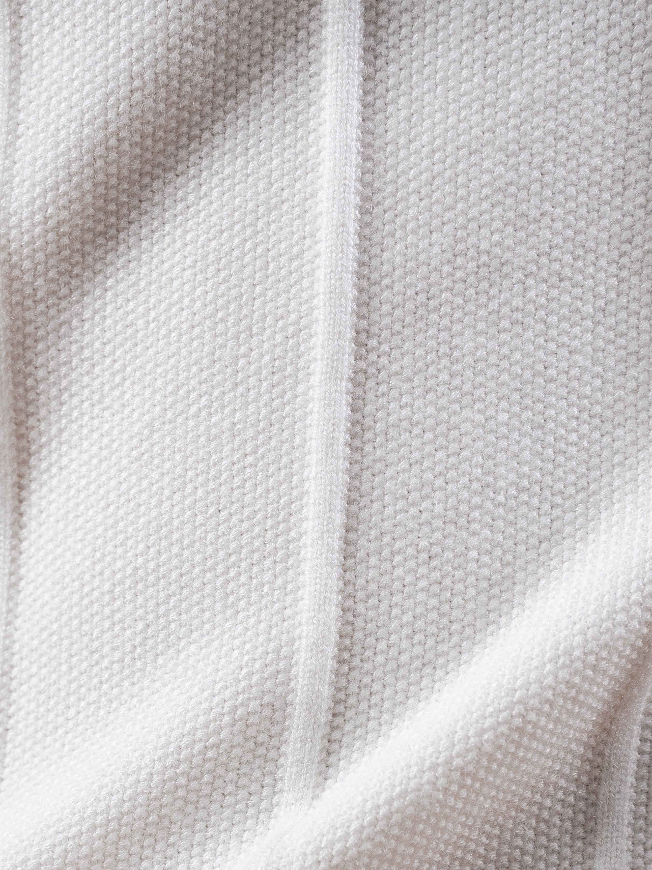 Roma Polo Knit - White