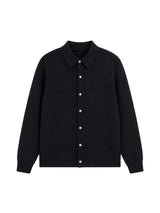 Roman Knit Shirt - Black