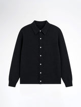 Roman Knit Shirt - Black