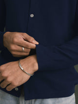 Roman Knit Shirt - Blue