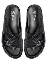 RumaSandalSolidBlackTop - Zeve