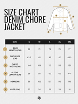 Denim Chore Jacket - Indigo Blue