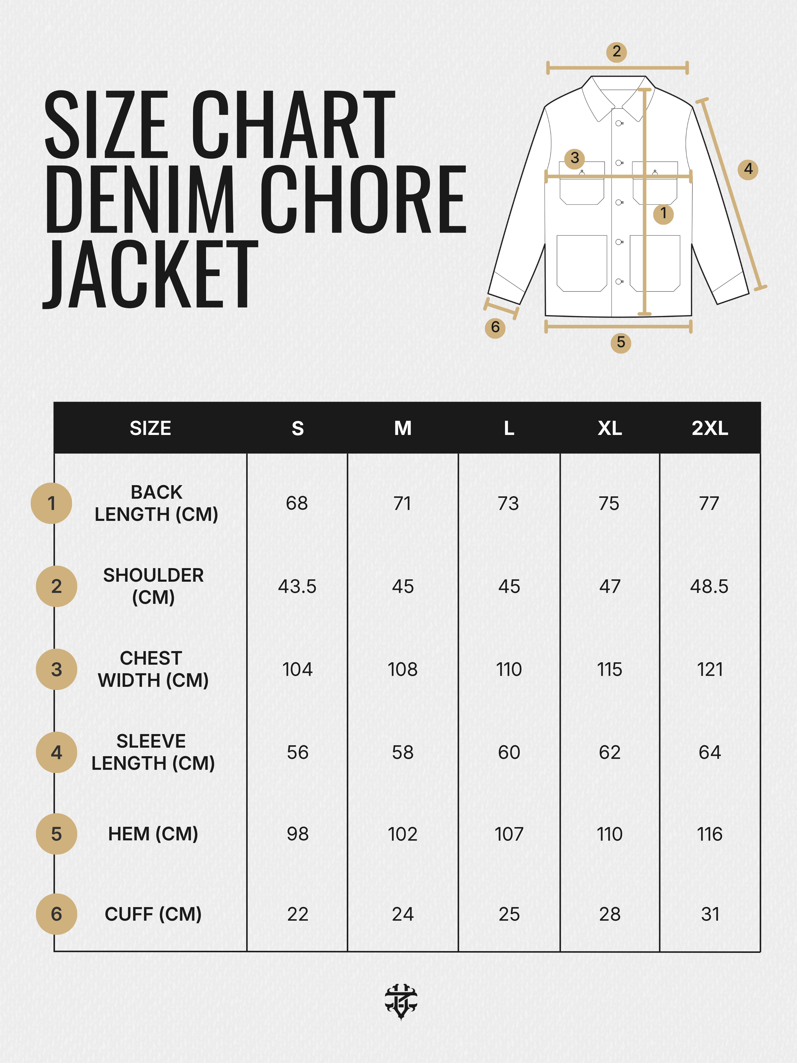Denim Chore Jacket - Indigo Blue