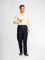 SandroShirtPastelYellow_CampCollar_Fullbody2 - Zeve