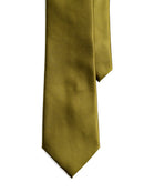 SatinTieOliveGreen1 - Zeve