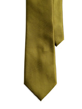 SatinTieOliveGreen1 - Zeve