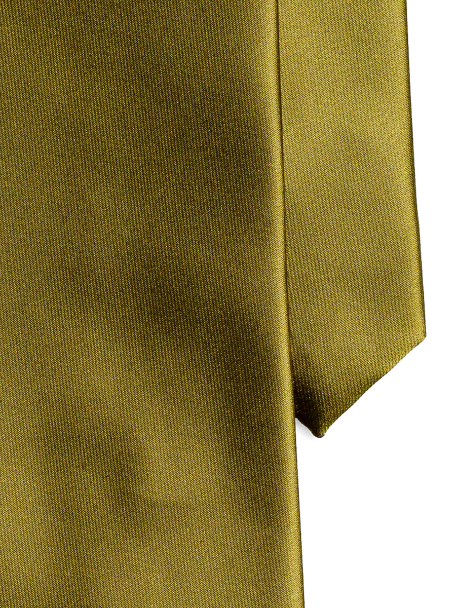 SatinTieOliveGreen4 - Zeve