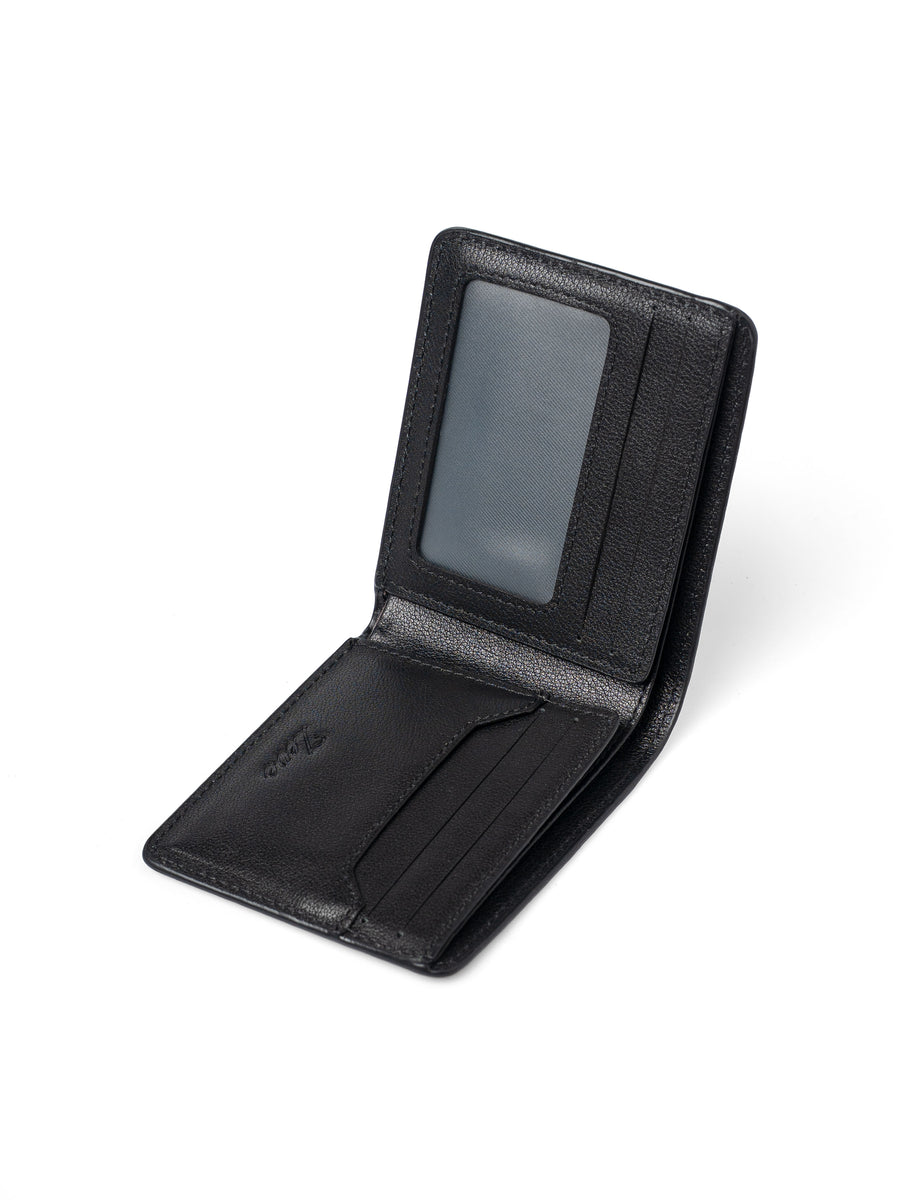 ScalatoBifoldWalletWineRedCrocoLeatherInside - Zeve