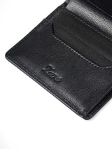 ScalatoFoldingWalletBrownCrocoLeatherInsideLogo - Zeve