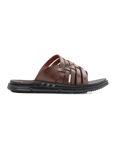 Side-NicoSandal-Coffee - Zeve