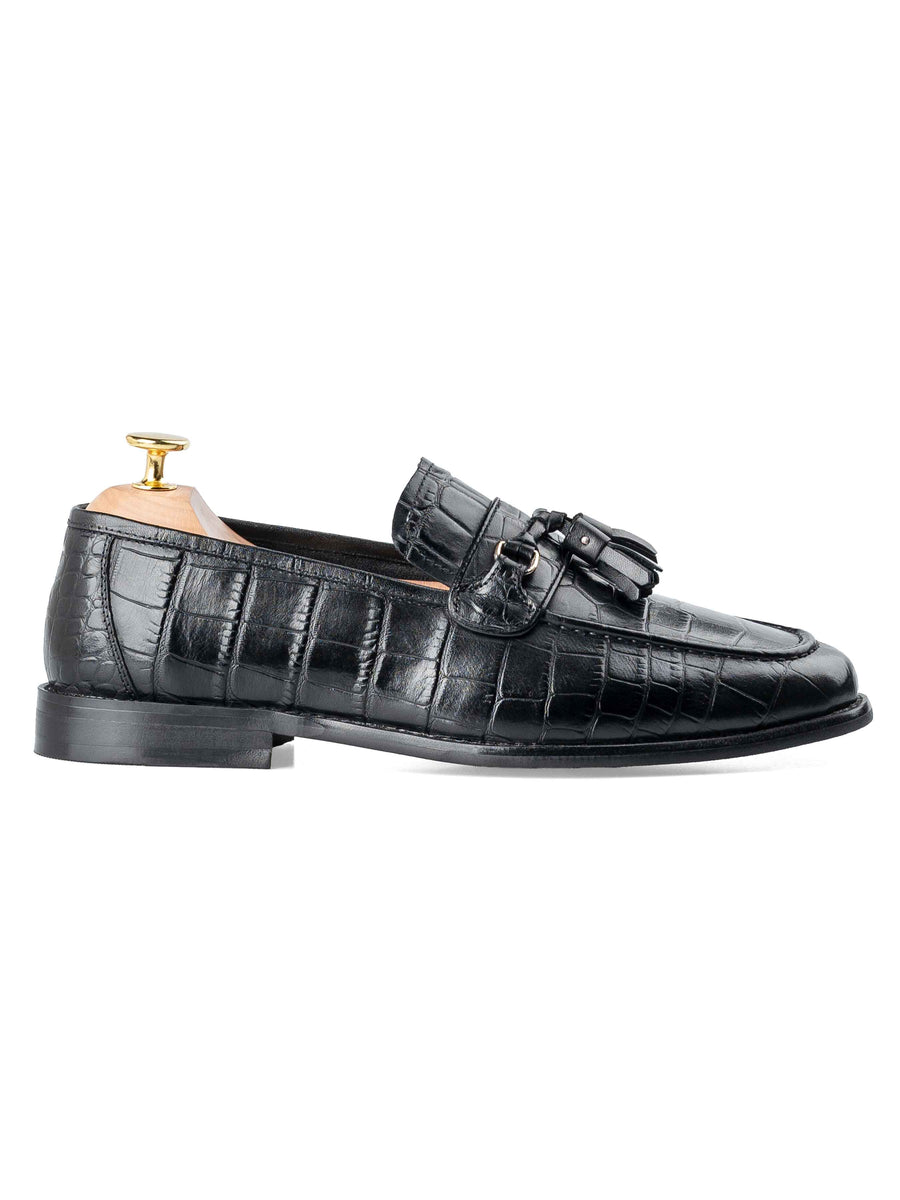 SideDarioTasselLoaferBlackCrocoPolishedLeather_e2e0a80c-1d00-4114-bb1f-117331260b67 - Zeve
