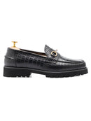 SideMaisonHorsebitLoaferBlackCrocoLeather_EvaCombat - Zeve