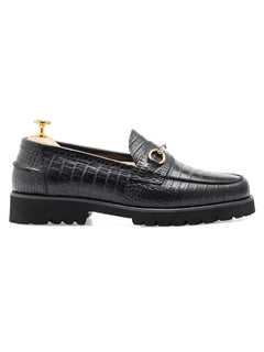 SideMaisonHorsebitLoaferBlackCrocoLeather_EvaCombat - Zeve