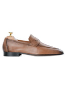 SideMartinoPennyLoaferCoffee_HandPaintedPatina_5b4f35bc-a816-45ed-8be4-f114e055b8a2 - Zeve