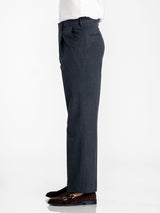 SideVicoloTrousersWithBeltLoopDarkGrey_WideFit - Zeve