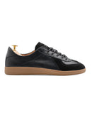 SideZeveTrainerSneakerSolidBlackSuede - Zeve