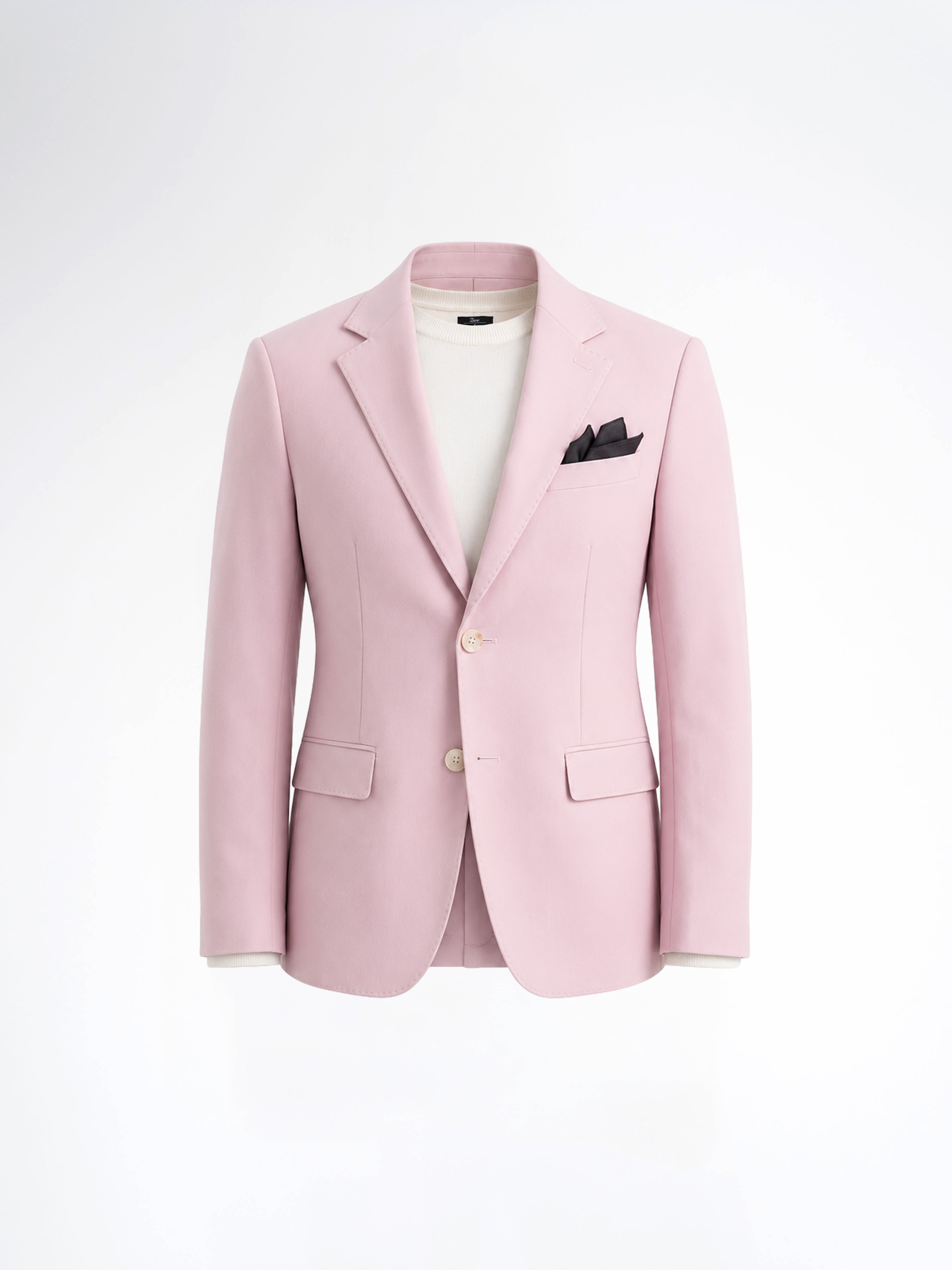 Single Breasted Suit Blazer - Panther Plain (Slim Fit)