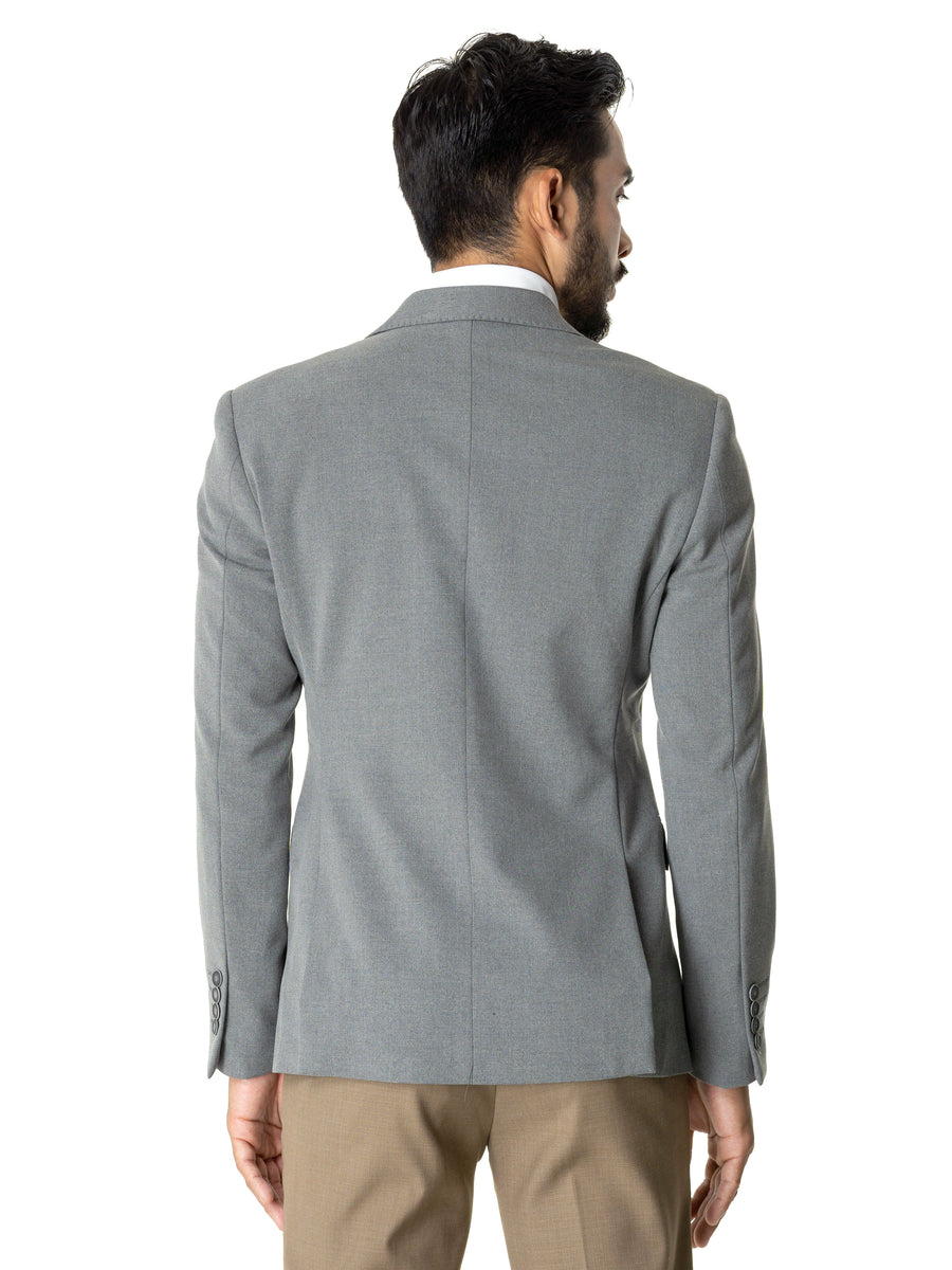 Single-Breasted-Suit-Blazer-Grey-Plain_02 - Zeve