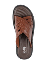 Single-FaroSandal-Coffee - Zeve