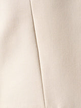 Single Breasted Suit Blazer - Ivory Beige (Regular Fit)