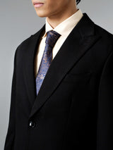 Single Breasted Suit Blazer - Midnight Black (Regular Fit)