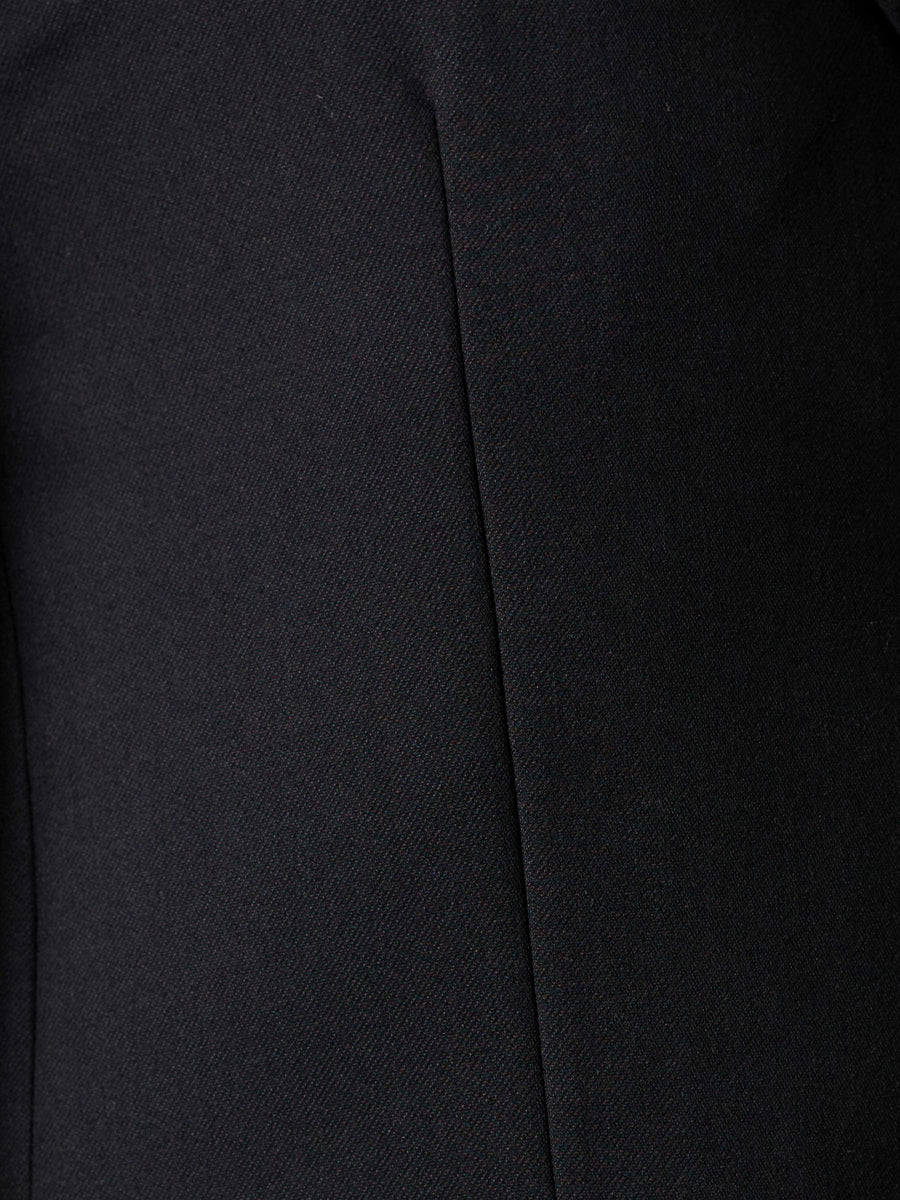 Single Breasted Suit Blazer - Midnight Black (Regular Fit)