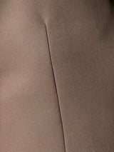 Single Breasted Suit Blazer - Mocha Brown (Regular Fit)