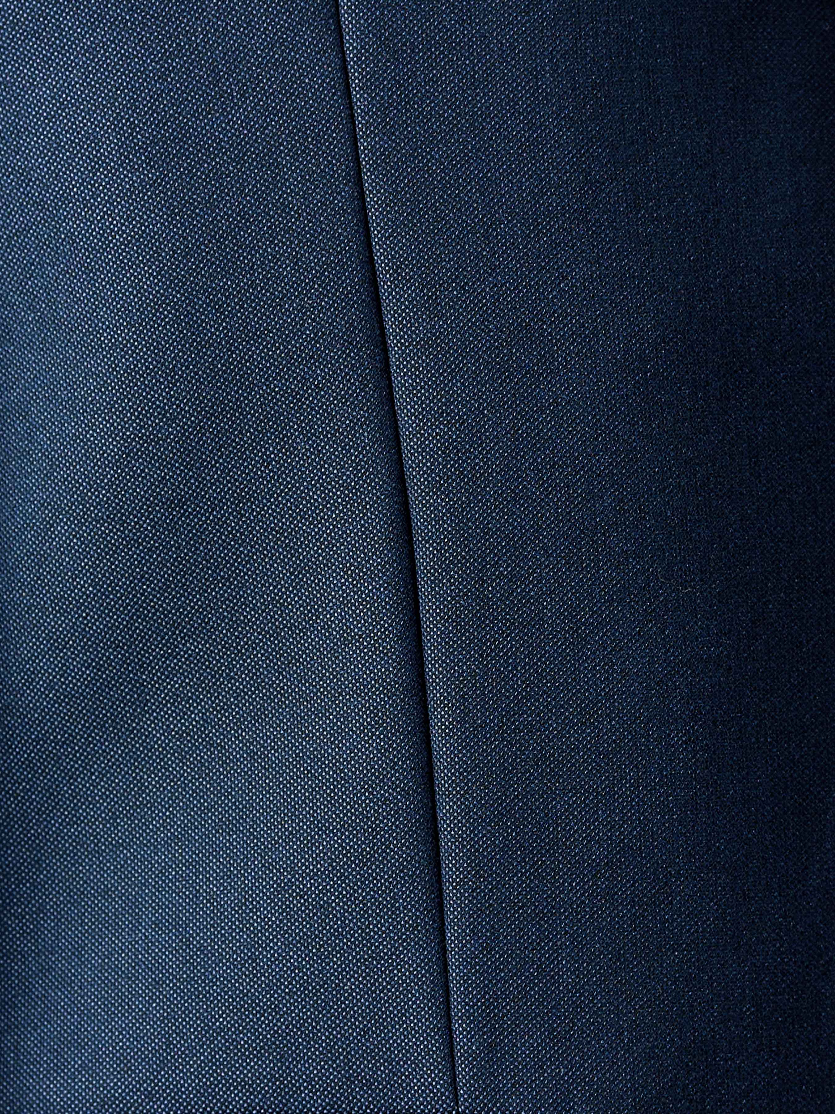 Single Breasted Suit Blazer - Oxford Blue (Regular Fit)