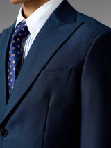 Single Breasted Suit Blazer - Oxford Blue (Regular Fit)