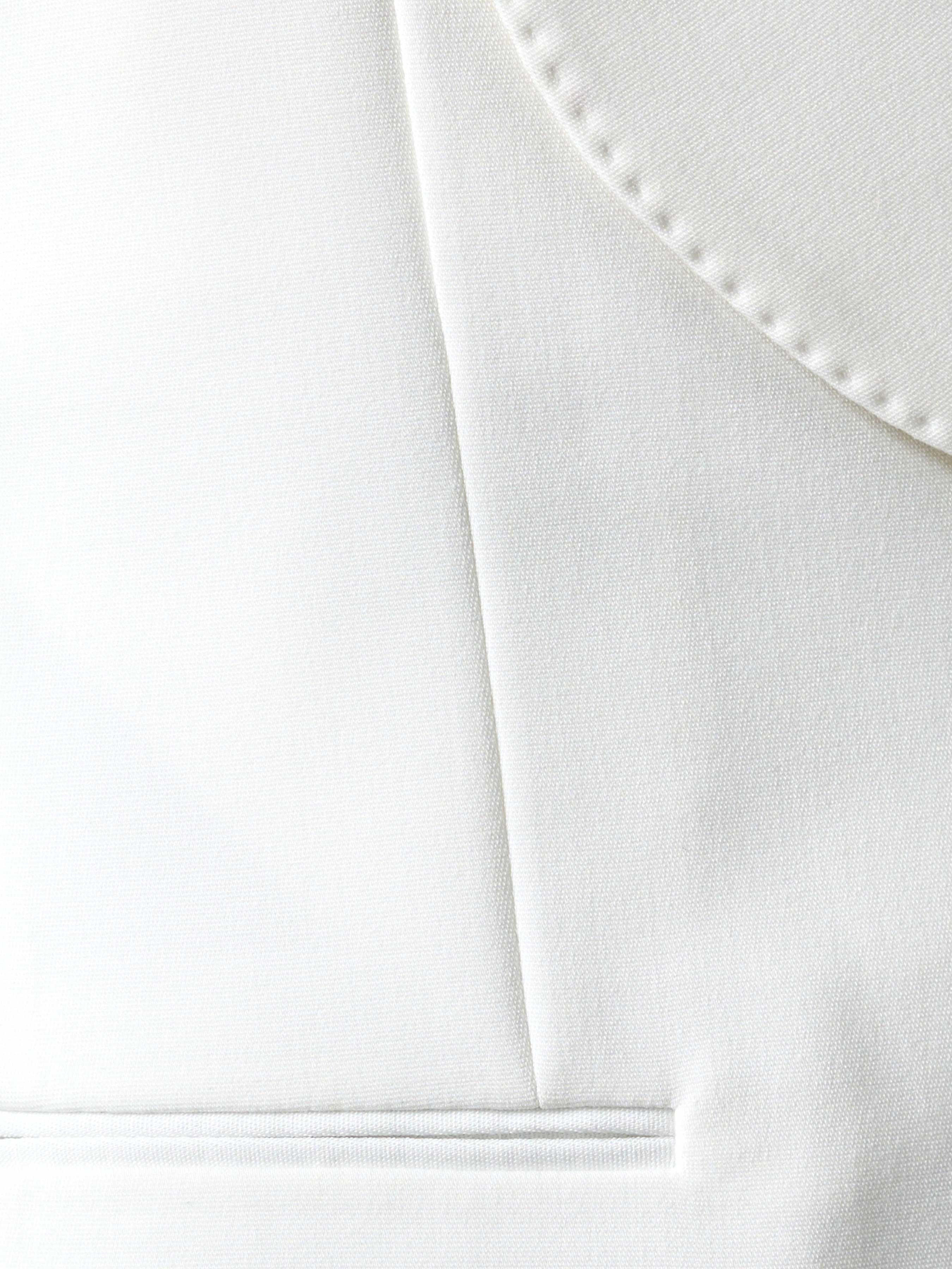 Single Breasted Suit Blazer Tux - Ivory White (Slim Fit)
