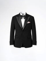 Single Breasted Suit Blazer Tux - Raven Black (Regular Fit)