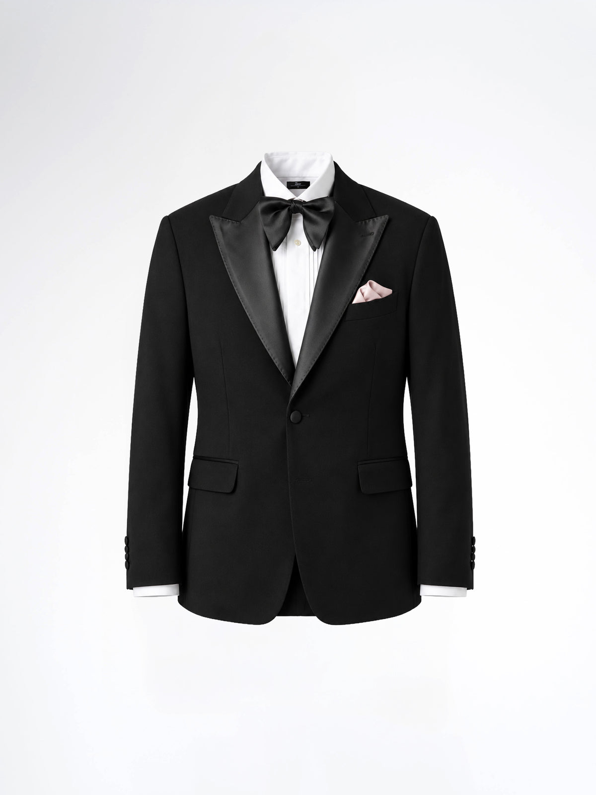Single Breasted Suit Blazer Tux - Raven Black (Regular Fit)