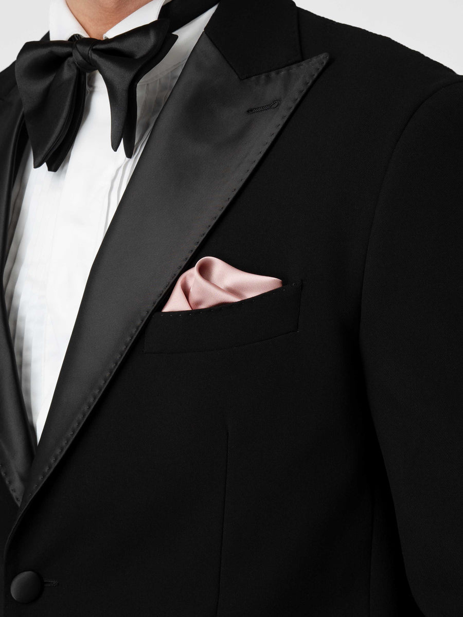 Single Breasted Suit Blazer Tux - Raven Black (Regular Fit)