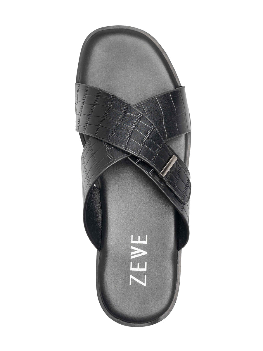 SingleJavierSandalBlack - Zeve