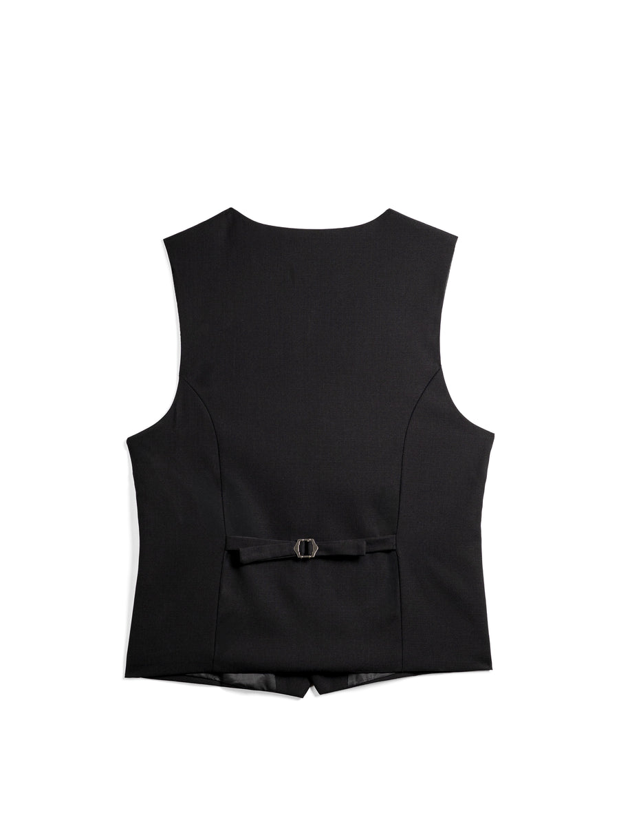 SingleRowButtonVestJetBlack4 - Zeve