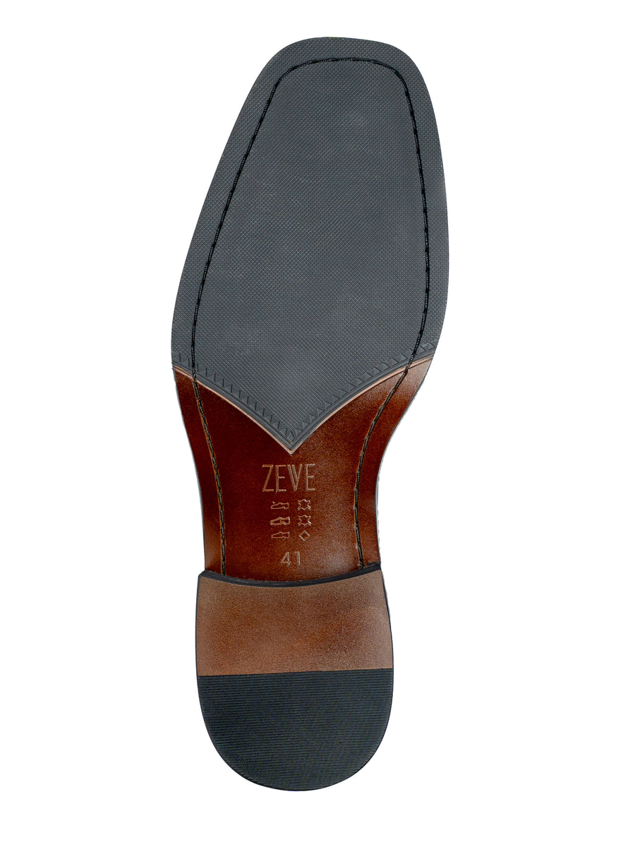 SoleVelascoZipBootsSolidBlack - Zeve