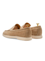 Soren Loafer - Beige Suede Leather