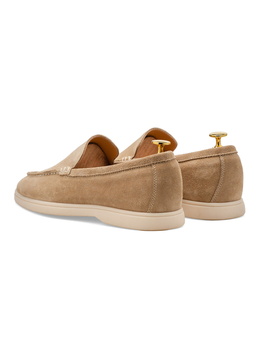 Soren Loafer - Beige Suede Leather