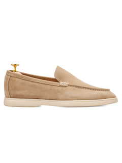 Soren Loafer - Beige Suede Leather