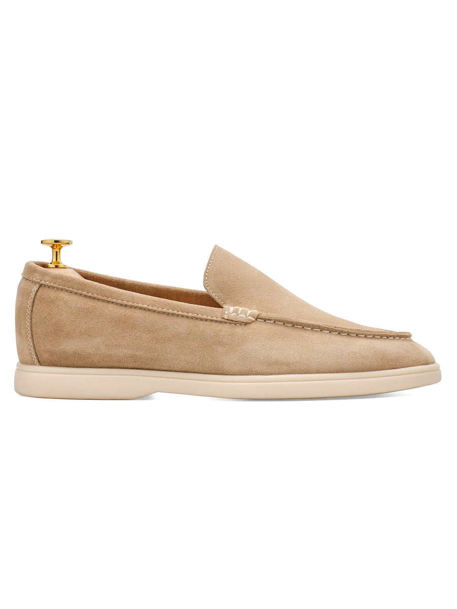 Soren Loafer - Beige Suede Leather