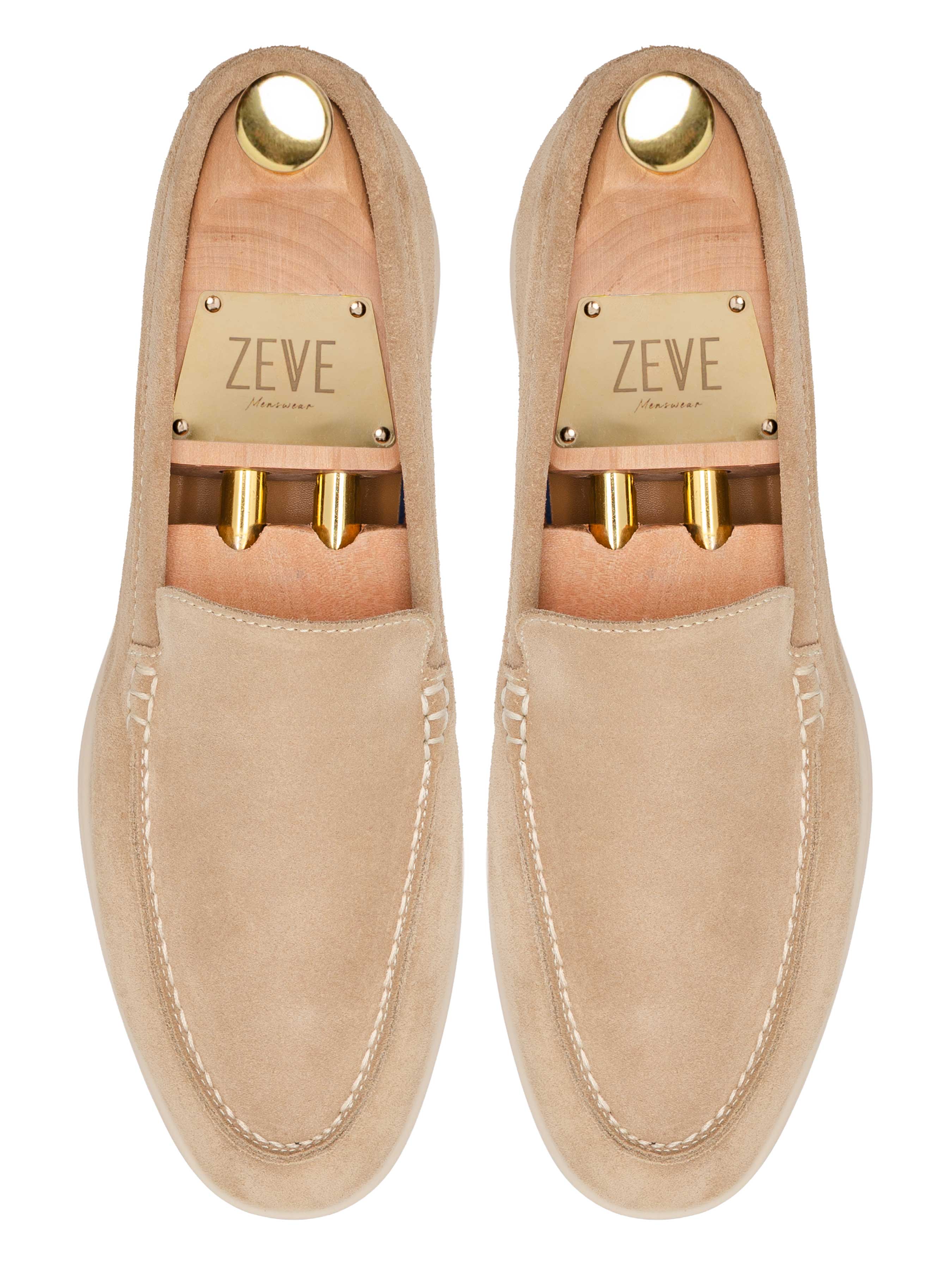 Soren Loafer - Beige Suede Leather