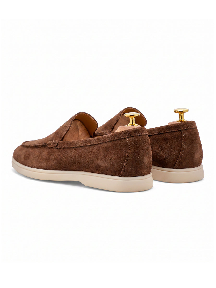 Soren Loafer - Brown Suede Leather
