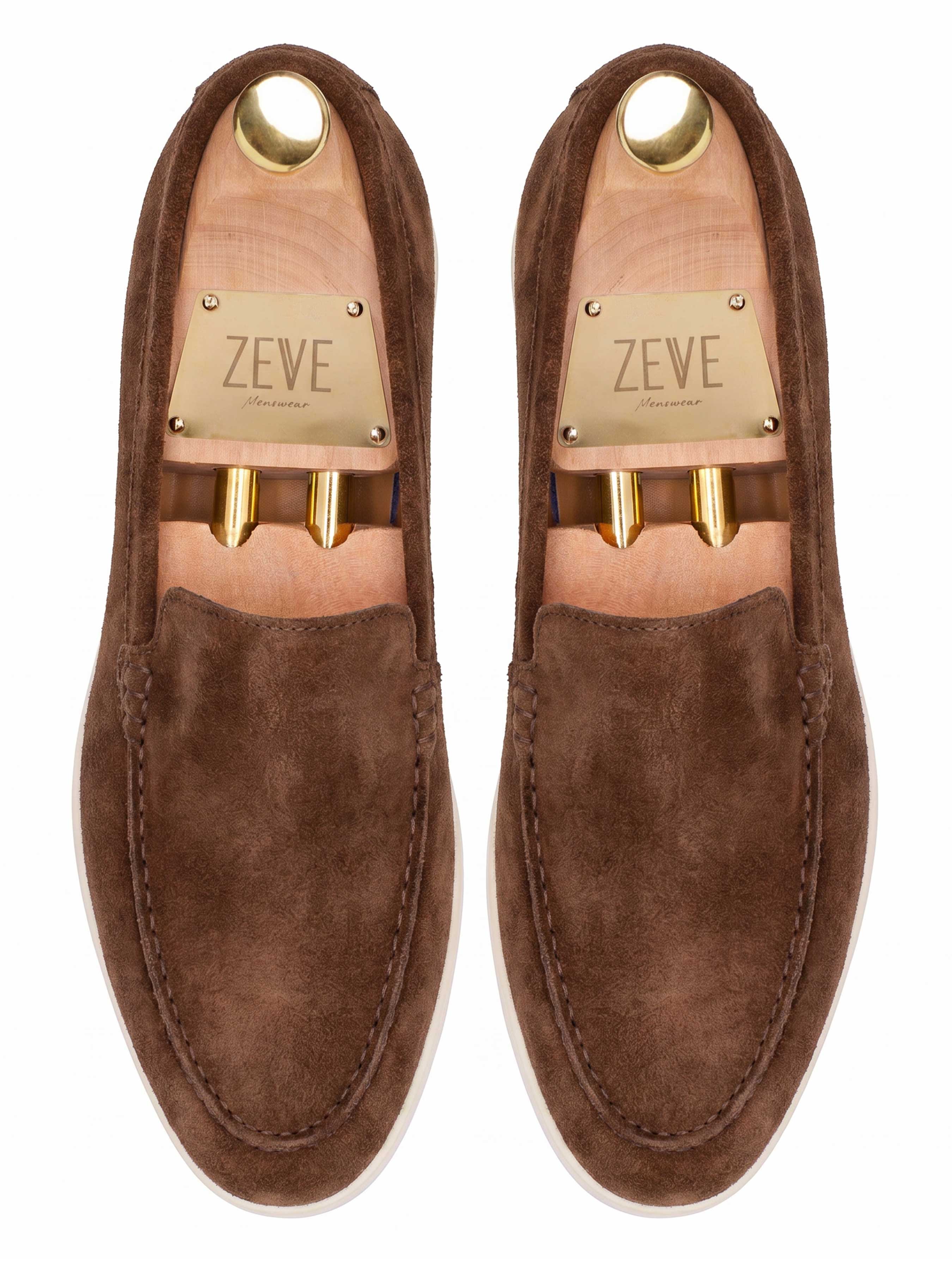 Soren Loafer - Brown Suede Leather