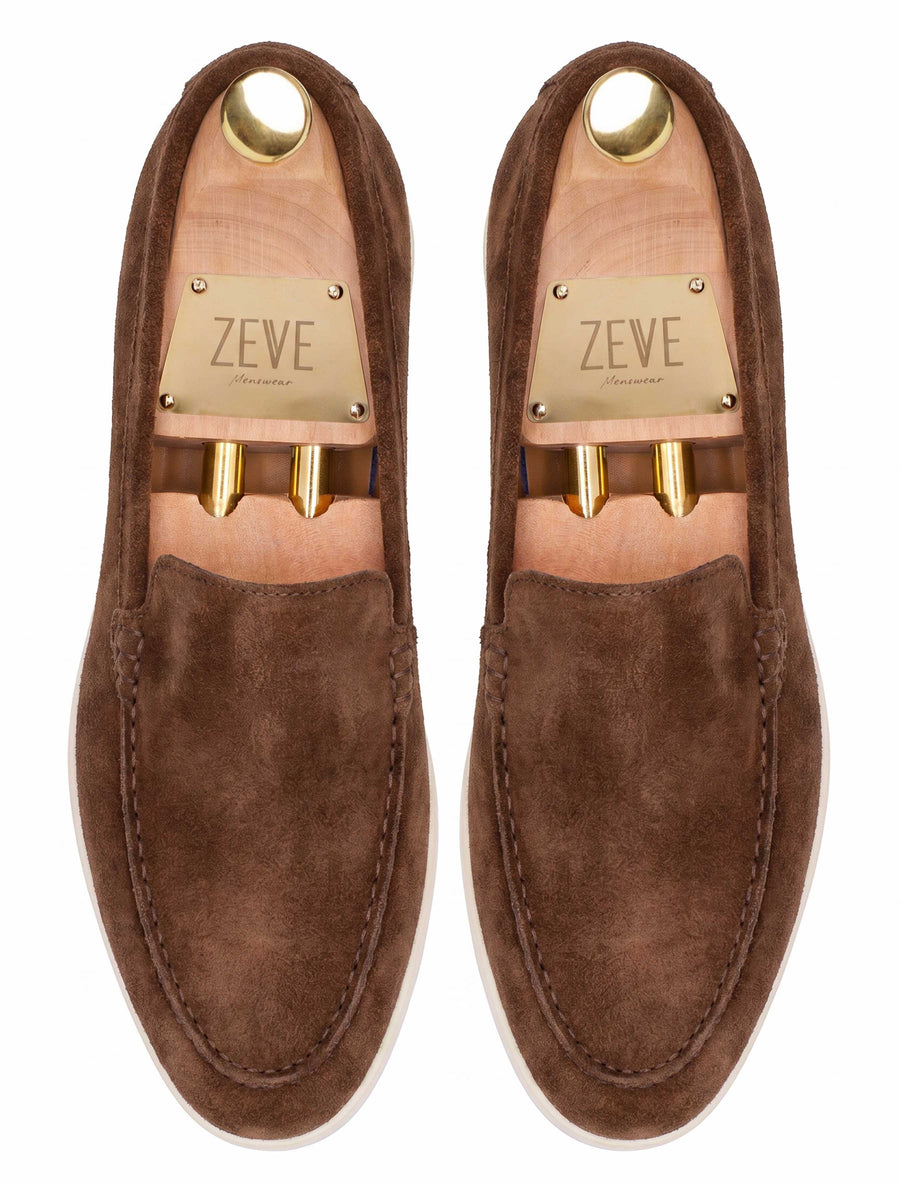 Soren Loafer - Brown Suede Leather