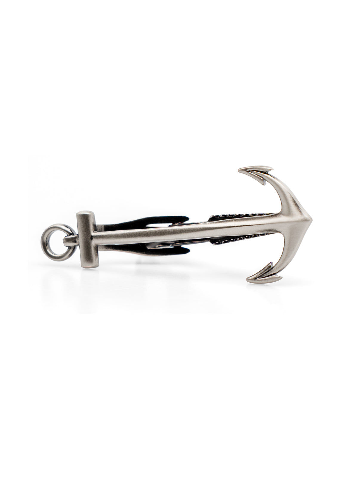 Tie Clip - Anchor Gunmetal
