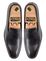 Top-Blake-Loafer-Slipper-Black - Zeve