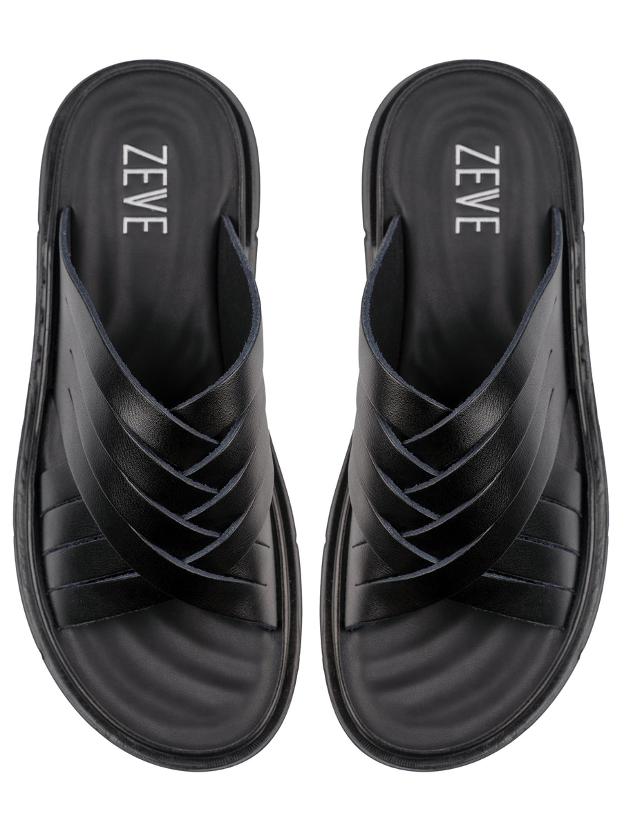 Top-FaroSandal-Black - Zeve