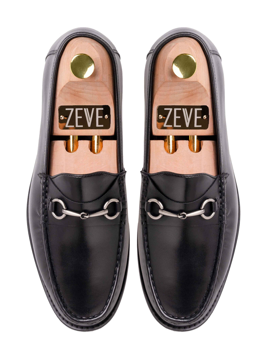 Top-Horsebit-Moccasin-Loafer-Black-_Silver-Buckle_74525064-4a28-4643-8299-75d9e4a4be9f - Zeve