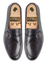 Top-Leo-Duo-Strap-Loafer-Black-HPP - Zeve
